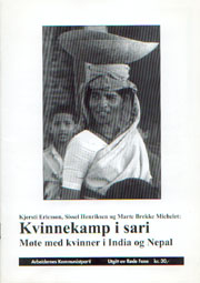 Kvinnekamp i sari