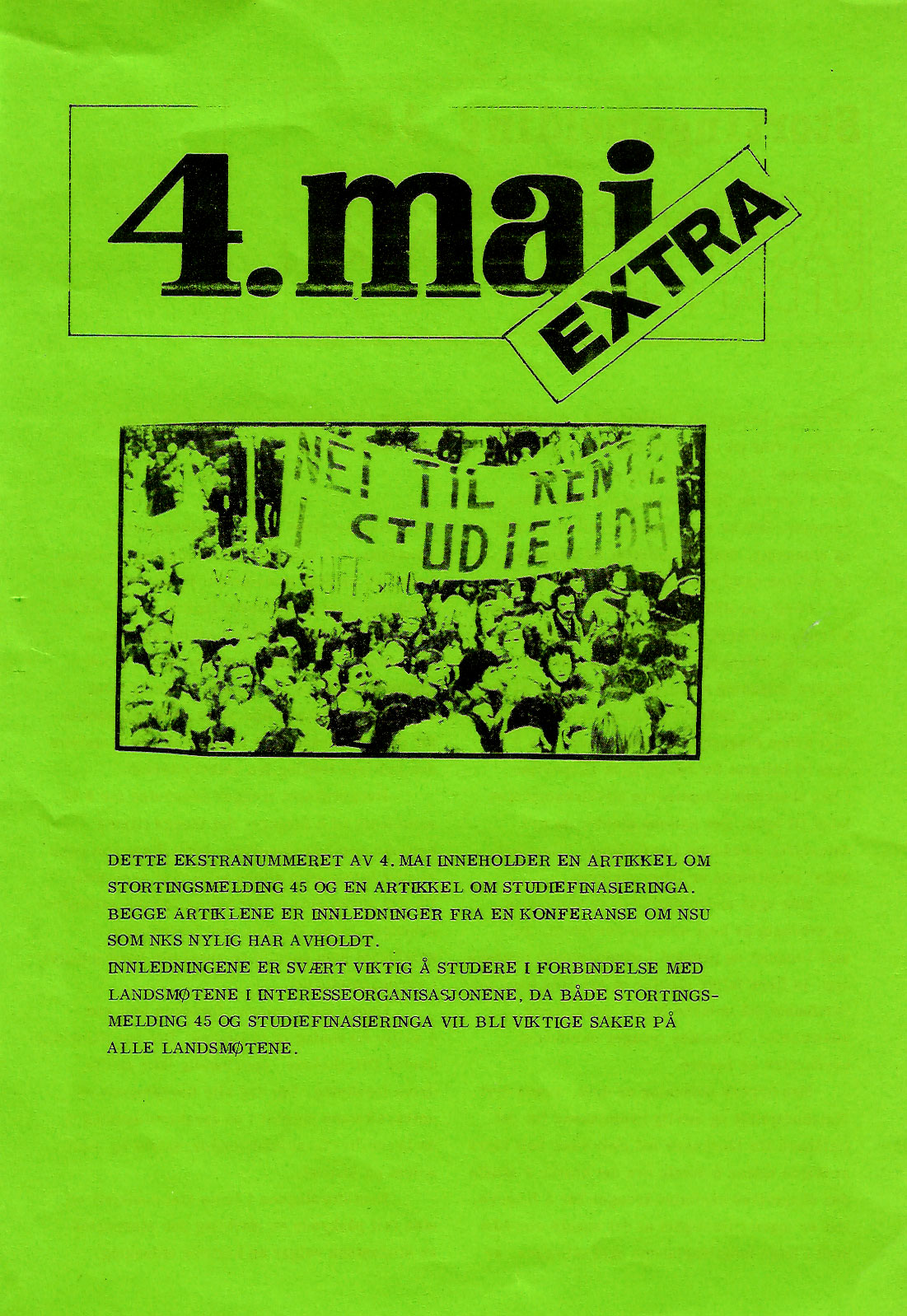 4. mai 1981 extra