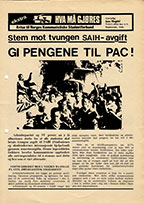 Hva må gjøres Ekstra om SAIH-avgift, 1977 