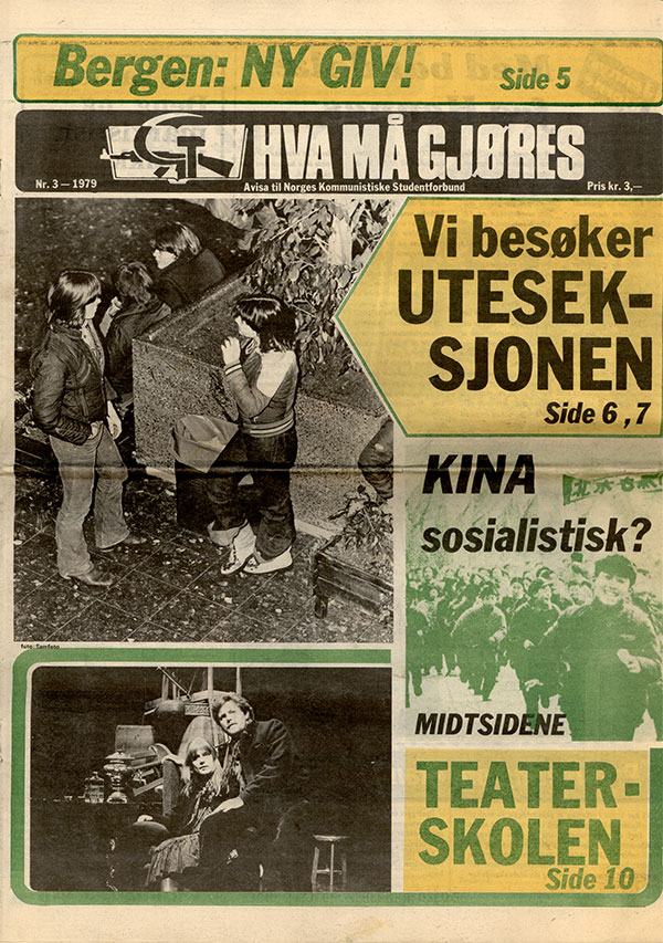 Hva må gjøres nr. 3, 1979