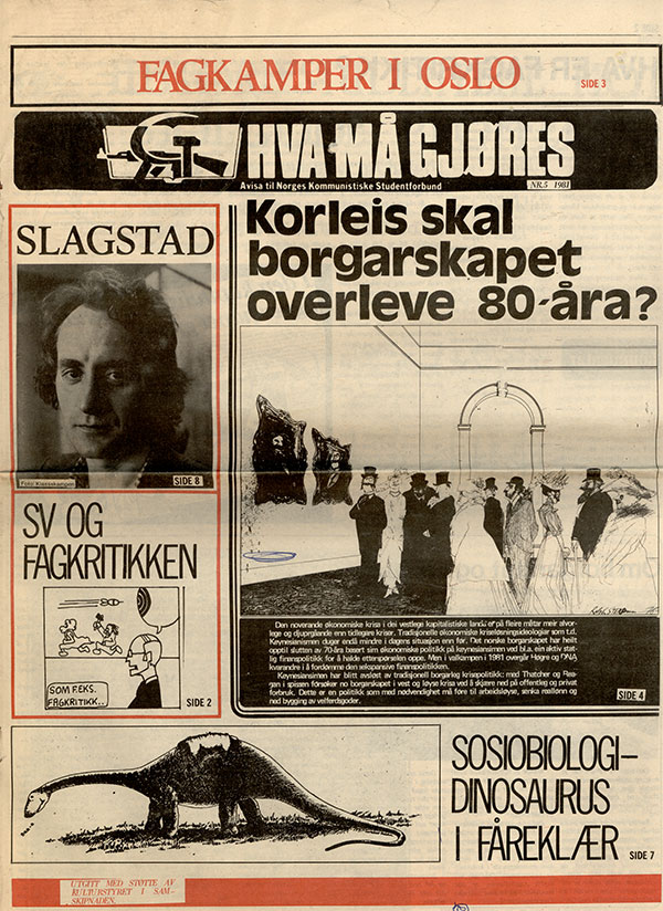 Hva må gjøres nr. 5, 1981