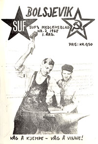 Forsida på Bolsjevik nr 2, 1968