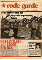 Røde Garde nr 9, 1977
