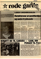 Røde Garde nr 9, 1977