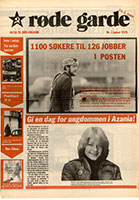 Røde Garde nr 1, 1978
