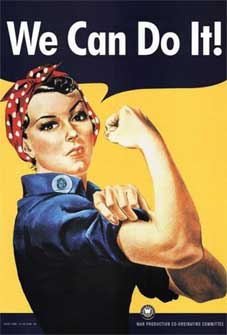 Plakat: We can do it!